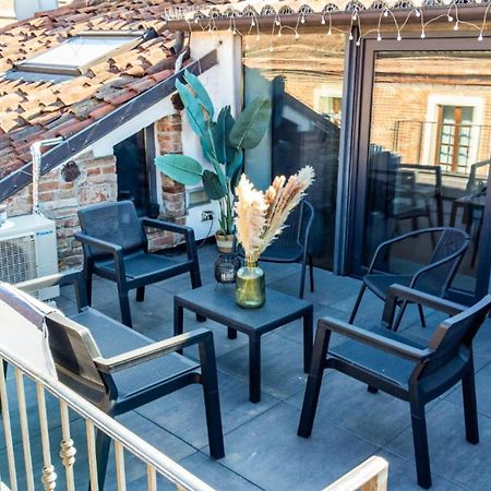 Centro storico-elegante appartamento con terrazza Asti Esterno foto