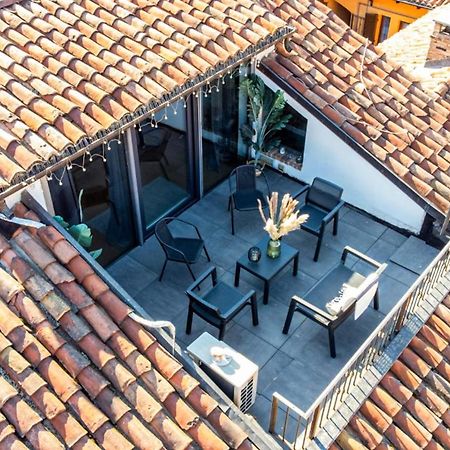 Centro storico-elegante appartamento con terrazza Asti Esterno foto